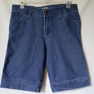 Artifact Womens Bermuda Moms Jean Shorts Size 10 Color Blue